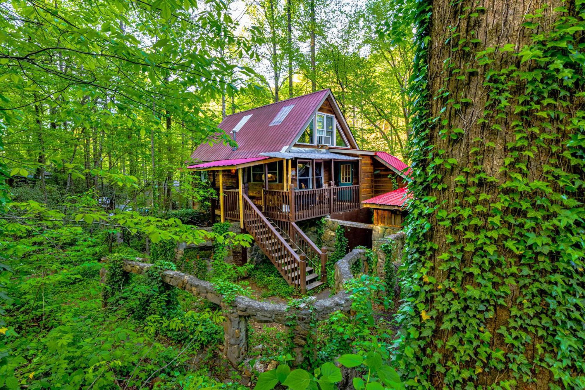Bear Creek Lodge: Riverside Retreat near Downtown Helen Exterior photo